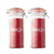 thumbnail image 1 of Set 2 Frascos Vidrio Hermético Con Tapa Clip 1400mL Allegra, 1 of 3