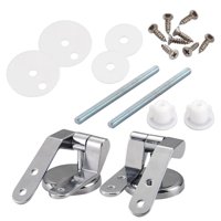 Bothyi - Asientos De Inodoro Bisagras Para Tapa De Inodoro Con Tornillos De Ajuste Acabado En Aleación De Zinc