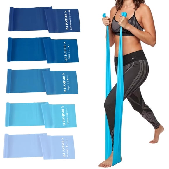 Juego de 5 piezas Resistance Bands Lianjindun para fisioterapia