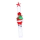 thumbnail image 3 of Escalera De Escalada Eléctrica Muñeco De Papá Noel Estatuilla De Navidad Para árbol De Navidad Escalera Blanca, 3 of 3