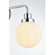 thumbnail image 5 of Aplique de Pared para Baño Living District Hanson de 2 Luces en Latón Negro 110V, 5 of 9