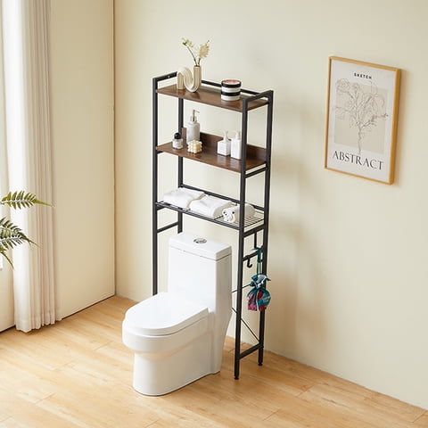 Joytek - Estante Organizador Para Baño Sobre Wc 162X64X24 Cm