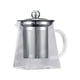 thumbnail image 5 of Vidrio resistente al calor con filtro extraíble Jarra duradera Tetera Tetera Hervidor de agua portátil para el hogar Restaurante Café Bolsas de té Té 350ml, 5 of 5