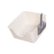 thumbnail image 2 of Caja De Arena Para Gatos Duradera Con Tapa Abierta Bandeja De Arena Para Mascotas Para Gatos Peque?os Medianos Gatitos Color Blanco, 2 of 5