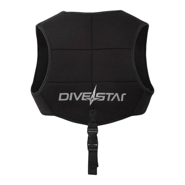 Chaleco de peso para buceo, accesorio de neopreno para buceo, cómodo, para hombres y mujeres, con hebilla ajustable, ideal para navegación y buceo. S o M