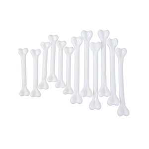 Bothyi - 12X Accesorios De Disfraces Fiesta Hogar Vacaciones Halloween Huesos Accesorios Decoraciones