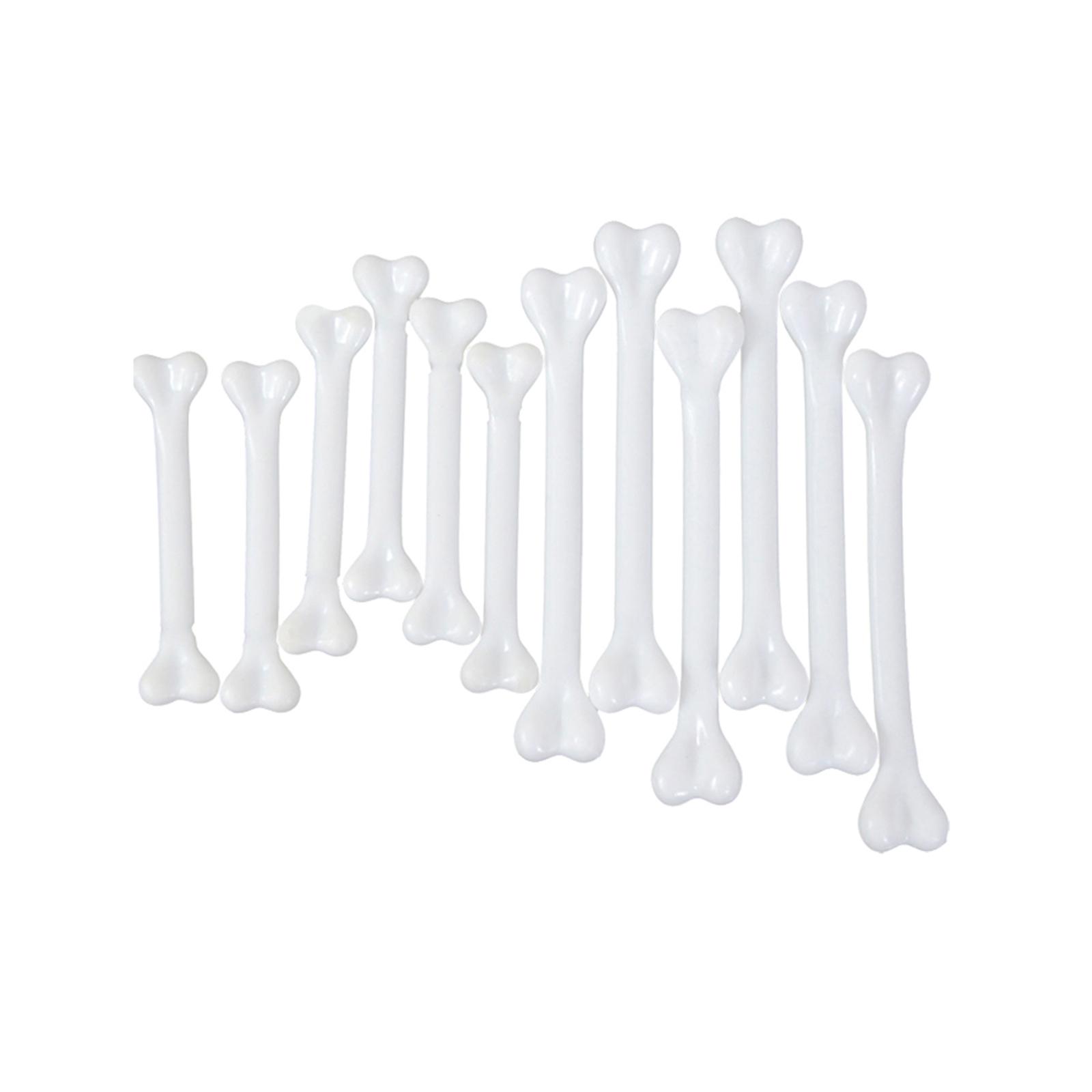 Bothyi - 12X Accesorios De Disfraces Fiesta Hogar Vacaciones Halloween Huesos Accesorios Decoraciones