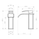 thumbnail image 4 of Monomando Lavamanos Fontana Cromo, 4 of 4
