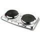 thumbnail image 1 of Cocina Eléctrica Portátil 2 Platos 2000W de Potencia Acero Inoxidable, 1 of 11