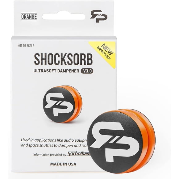 Amortiguador de raqueta Road to Pro ShockSorb V3 Naranja