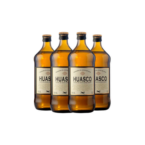 Aceite Oliva Extra Virgen Huasco 4 x 1000 ml