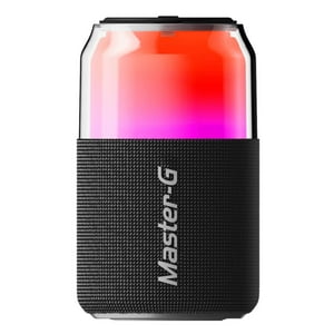 Master G - Parlante Bluetooth Portatil 5W Ipx3 Negro Mgsplash