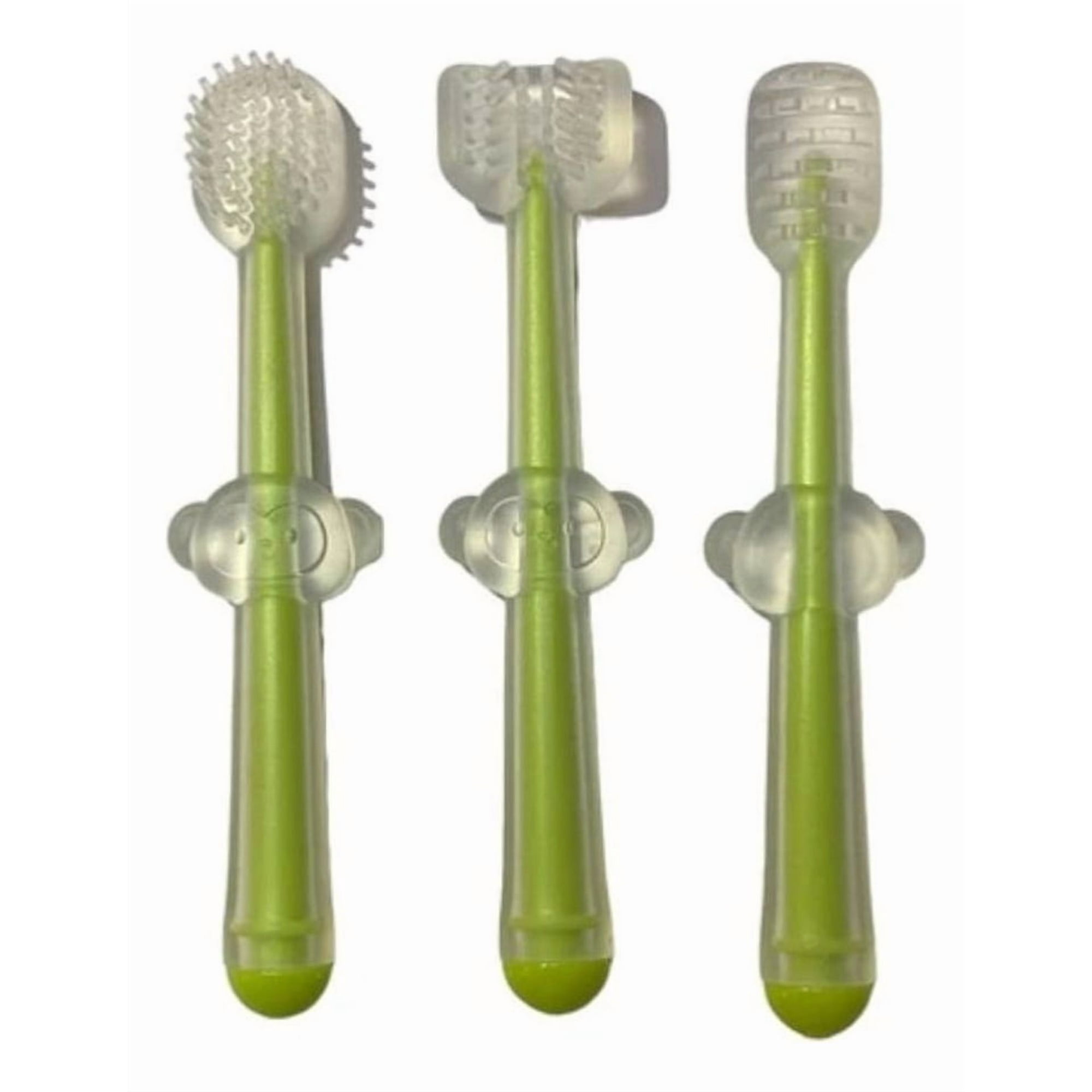 Genérico - Set 5 Cepillos De Dientes Silicona Suave Para Bebe Lau