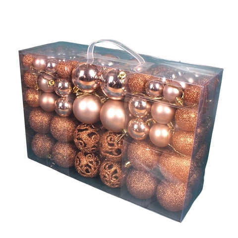 Bothyi - 100 Uds Adornos Para Árboles De Navidad Adornos 3/4/6Cm Para Decoración Del Hogar Aureate