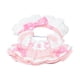 thumbnail image 3 of Vestido Para Muñeca De 17cm, Accesorios Para Disfraz De Muñeca, Ropa Bonita Para Muñeca Para Cumpleaños, Rosa Con Diadema, 3 of 3