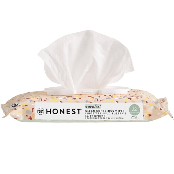 Toallitas para Bebé Hipoalergénicas The Honest Company, Paquete de 36