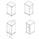 thumbnail image 3 of Mueble Cocina Para Bidon Camila Blanco, 3 of 3