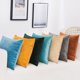 thumbnail image 4 of Paquete de 2 fundas de cojín cuadradas decorativas de terciopelo suave, para decoración del hogar, para sofá, cama o silla., 4 of 8