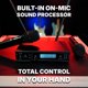 thumbnail image 2 of Micrófono Rockville RWM-200 H2 UHF Inalámbrico Dual, 2 of 9
