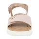 thumbnail image 4 of Sandalia con Velcro Aral Rosado Bamboo, 4 of 8