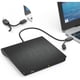 thumbnail image 1 of Unidad Externa CD DVD JKNJX XD013 USB 3.0 TypeC Negro, 1 of 3