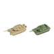 thumbnail image 1 of Rompecabezas De Modelo De Tanque A Escala 1:144 Para Adultos, Colección De Juguetes Educativos MM1076, 2 Uds., 1 of 2