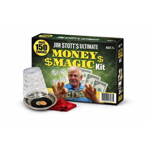 Kit de Magia Jim Stott – Más de 150 Trucos para Principiantes