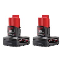 Batería Milwaukee M12™ Redlithium™ Xc6.0 5.0Ah, Paquete De 2