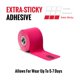 thumbnail image 2 of Cinta de kinesiología RockTape Go, extra adhesiva, precortada, rosa, 2 of 7