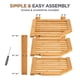 thumbnail image 5 of Organizador de platos Bambüsi, estante esquinero de bambú de 3 niveles, 5 of 9
