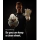 thumbnail image 2 of Guantes de portero de fútbol T1TAN Rebel 2.0 White talla 9, 2 of 8