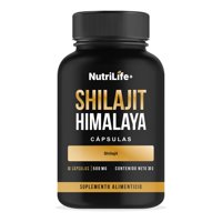 Shilajit Himalaya 60 Capsulas Nutrilife+ Energía Y Bienestar Sin Sabor