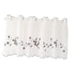 thumbnail image 4 of Cortinas Bordadas Para Ventana, Cocina, Cafetería, Color Gris, 60x140cm, 4 of 5