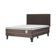 thumbnail image 2 of Cama Rosen NS4 Plus 2 Plazas Completa + Respaldo Lucio Café, 2 of 6
