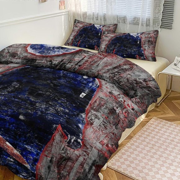 Michael Myers Print Bedding Set Pattern Duvet Cove Set3 Pieces Quilt Cover And Pillowcases for Women Men Teens choose fro
