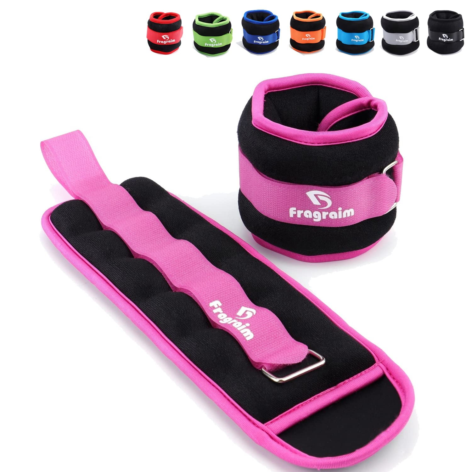 Pesas De Tobillo Fragraim De 1.5 Libras X 2 Para Mujeres, Hombres Y Niños