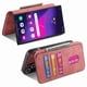thumbnail image 3 of Funda Billetera Magnética para Samsung Galaxy S24 Ultra Soporte Tarjetas Desmontable Rosa, 3 of 6