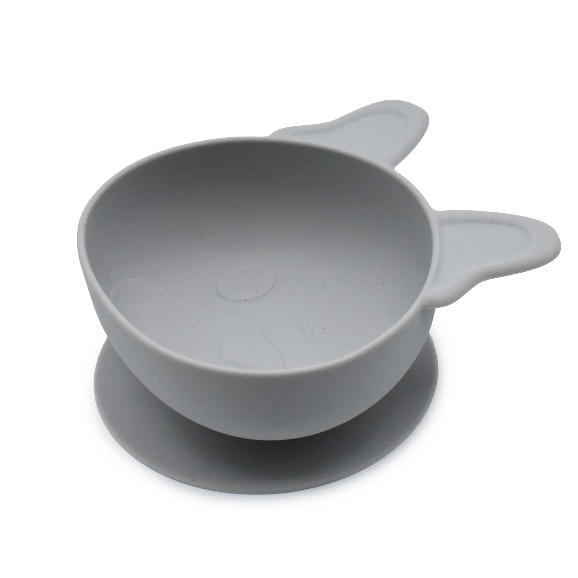 Melii - Pack De 2 Bowls De Silicona Con Succión Bulldog