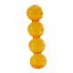 thumbnail image 3 of Florero De Cristal Moderno, Mesa Hidropónica, Terrario, Soporte Para Plantas, Contenedor, 4 Bolas, Amarillo, 3 of 5