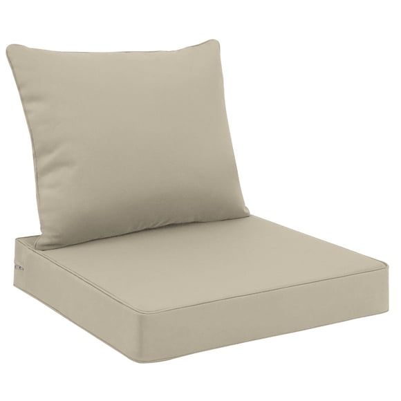 Juego de cojines para asiento exterior Favoyard impermeable 56 x 61 cm