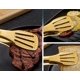 thumbnail image 5 of Pinzas de alimentos CLWXHS 28,5 cm doradas – juego de 2, acero inoxidable, 5 of 6