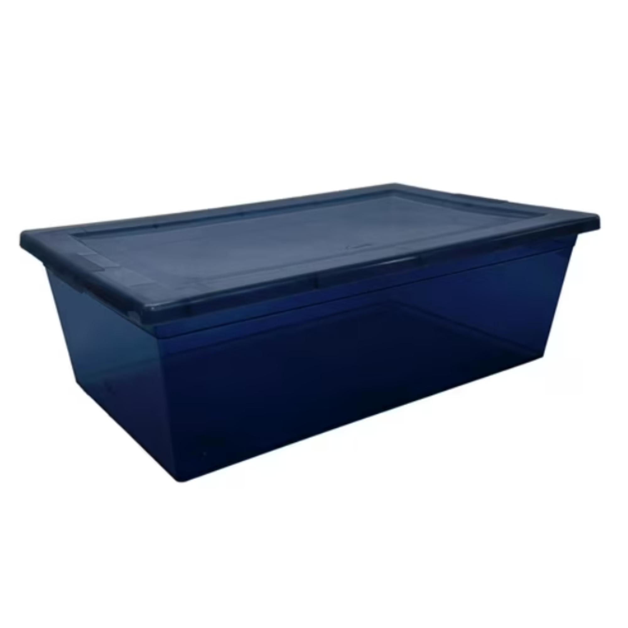 Caja Organizadora 6l Myboxtraf Plástico Azul Wenco