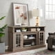 thumbnail image 2 of Classic TV Media Stand Modern Entertainment Console for TV Up to 65" with Open and Closed Storage Space, Gray Wash, 58.25"W*15.75"D*32"H, 2 of 3