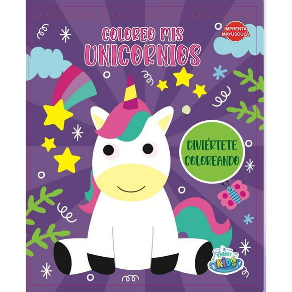 Libro Coloreo Mis Unicornios