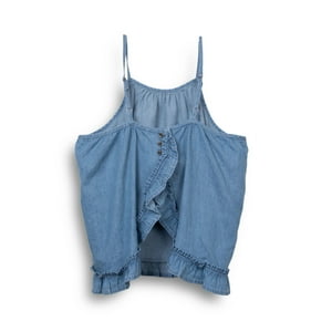 Polera Niña Denim Pillin