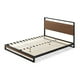 thumbnail image 1 of Base de cama SUZANNE con respaldo Zinus King 180x200x18cm, 1 of 8