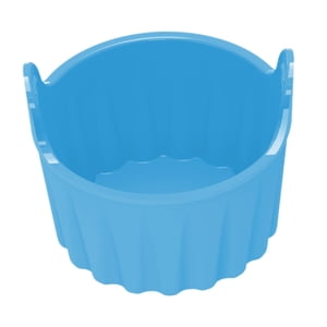 Bothyi - Taza Para Hornear Magdalenas Y Muffins De Silicona, Freidora De Aire, Revestimiento De Silicona Para Horno De Cocina, Azul