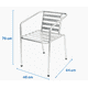 thumbnail image 2 of Silla Terraza Pletina, 2 of 2