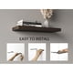 thumbnail image 2 of Repisa Flotante Wall 80X25X3.8 Cm X1 Unidad Habano, 2 of 8