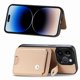 thumbnail image 2 of Funda Billetera Tejida para iPhone 14 Pro Max con Soporte y Tarjetero Beige, 2 of 5
